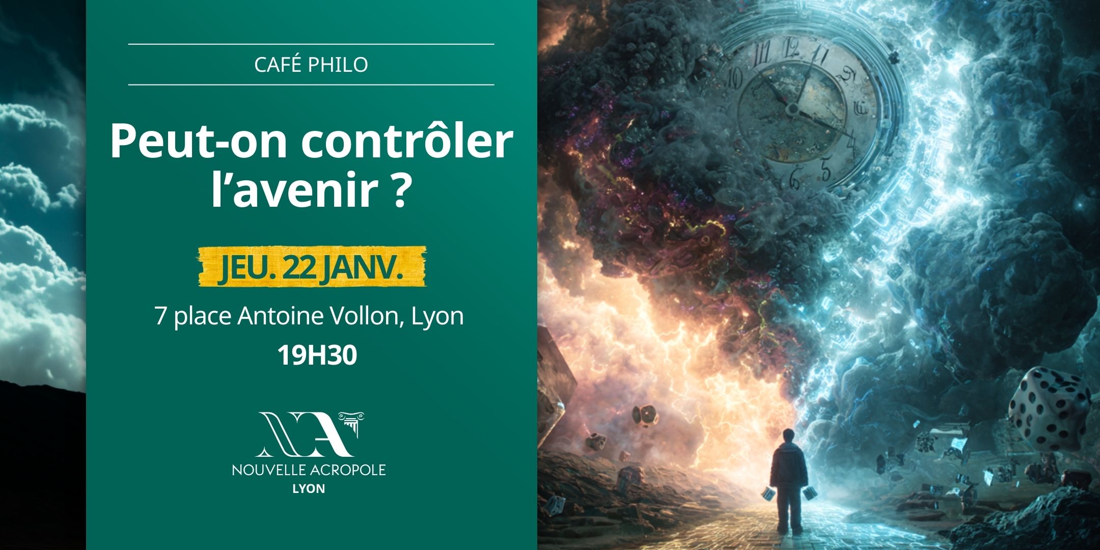 CAFE PHILO : Peut-on contrôler l’avenir ?