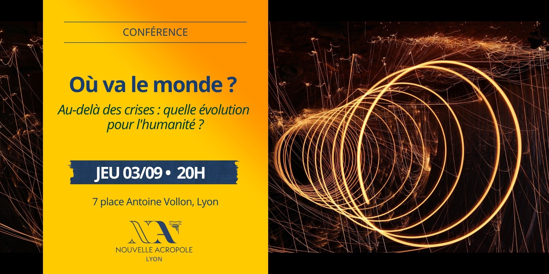 Conférence | Où va le monde ? Quelle évolution pour l'humanité ?