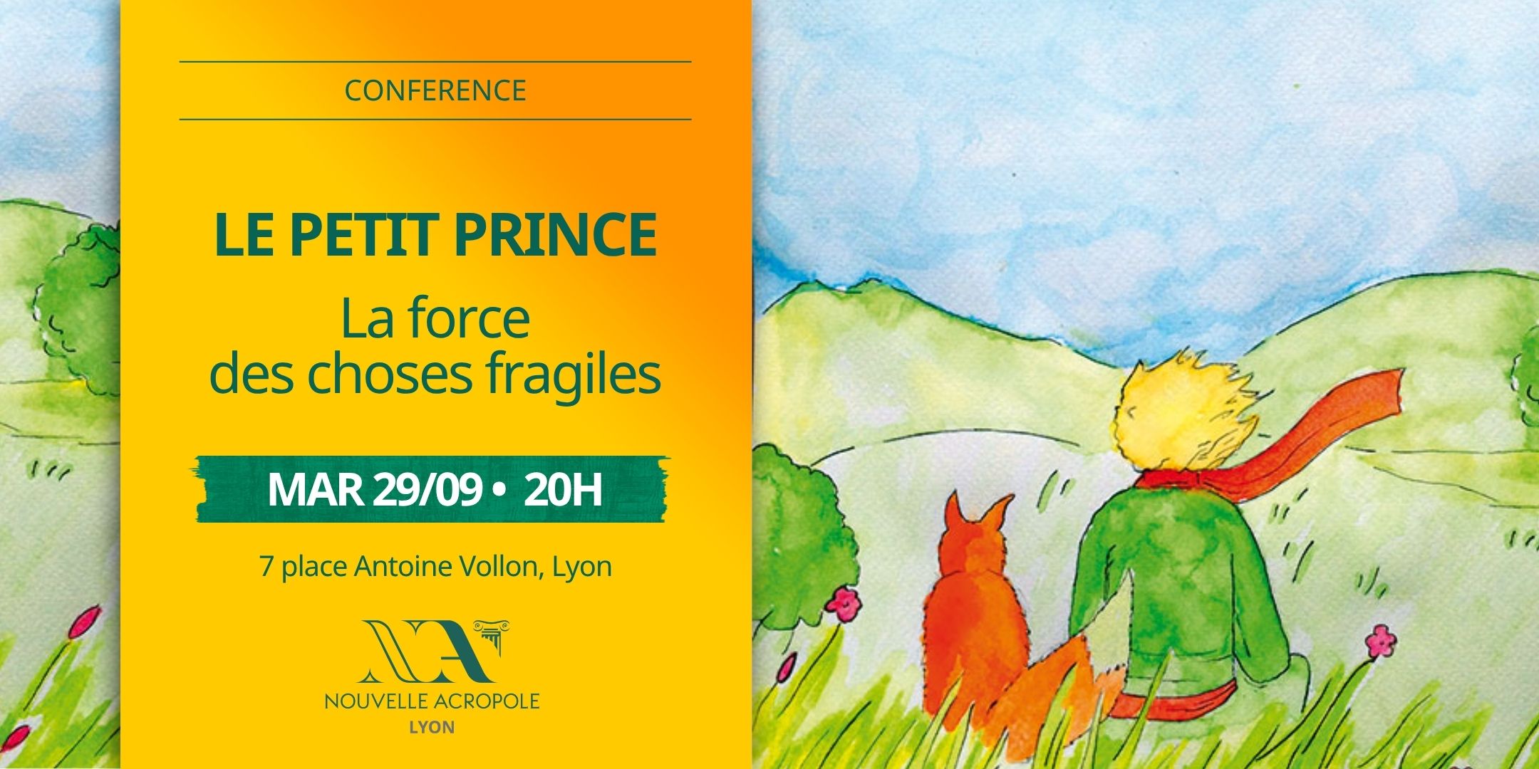 Conférence | Le Petit Prince : la force des choses fragiles