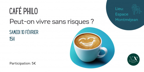 CAFE PHILO socratique: Peut-on vivre sans risques ?