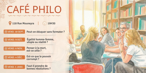 Café Philo - Penser à la mort, est-ce utile ?