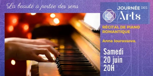 Journée des arts #3 - RECITAL DE PIANO ROMANTIQUE par Anna Iourassova